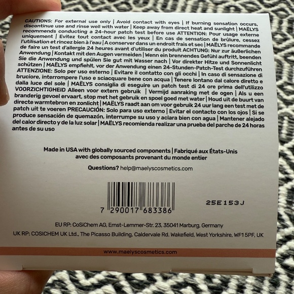 MAËLYS B-TIGHT Lift & Firm Booty Mask brand new - Picture 6 of 7